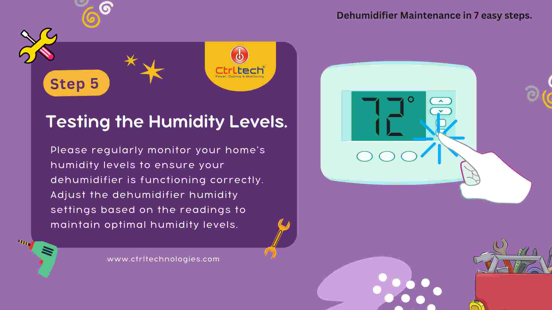 Step 5 - Testing humidity level